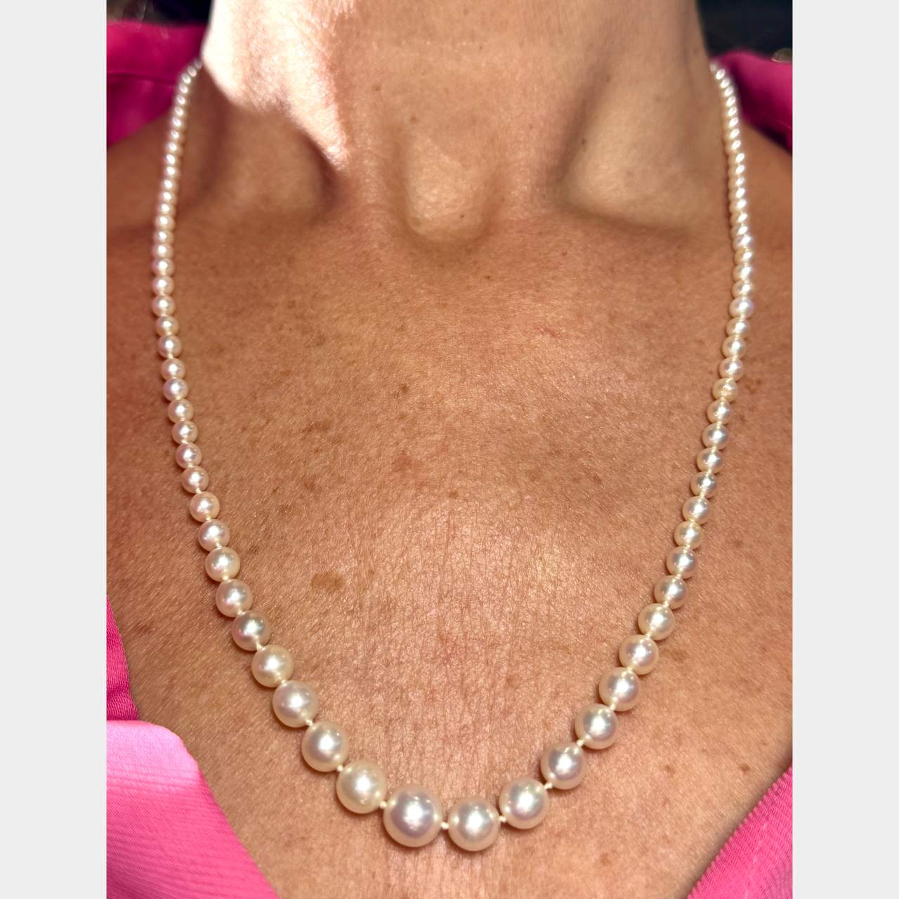 TIFFANY & CO. GIA Certified Art Deco Platinum Necklace