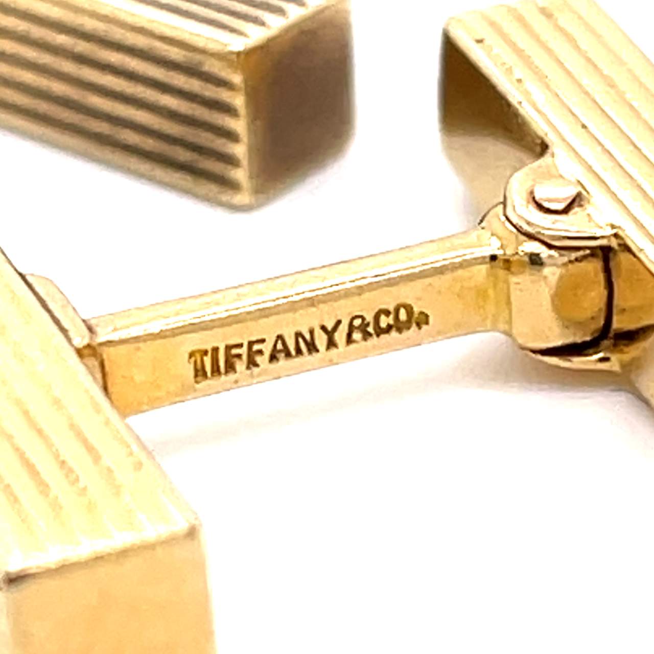 1960’s TIFFANY & CO. 14K Yellow Gold Cufflinks