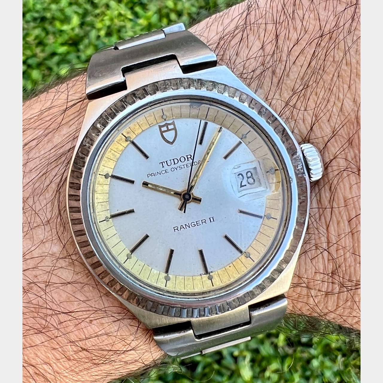 TUDOR 1970’s Stainless Steel Ranger II Watch