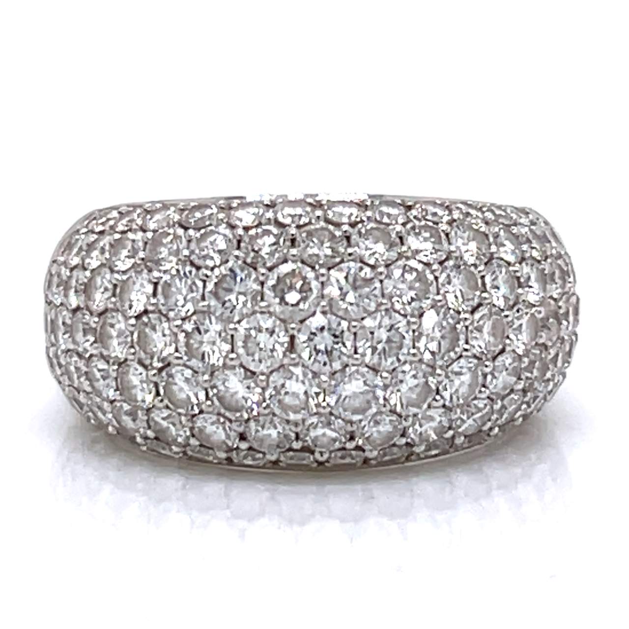 18K White Gold 3.50 Ct. Diamond Ring