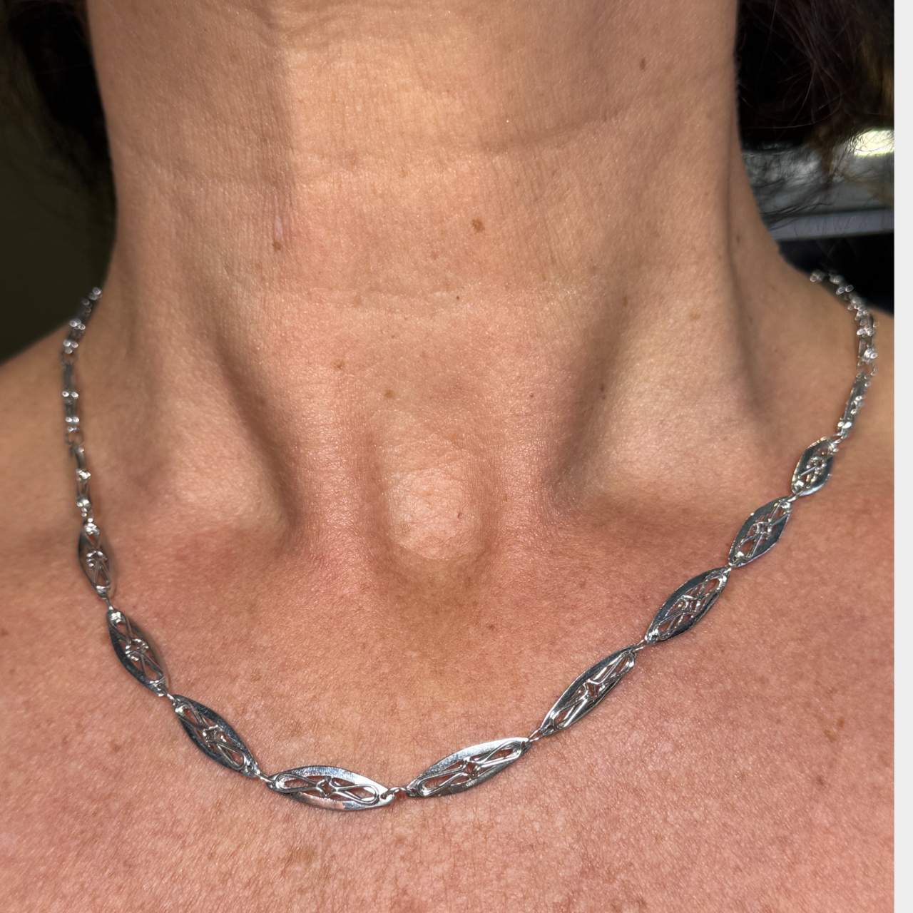 Antique Platinum Necklace