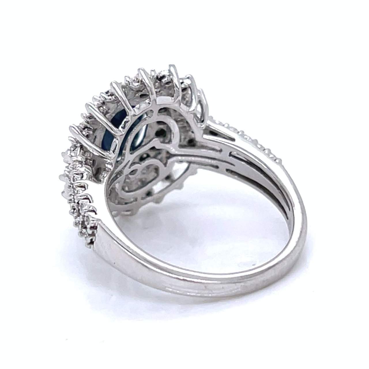 2.00 Ct. Sapphire & Diamond Ring