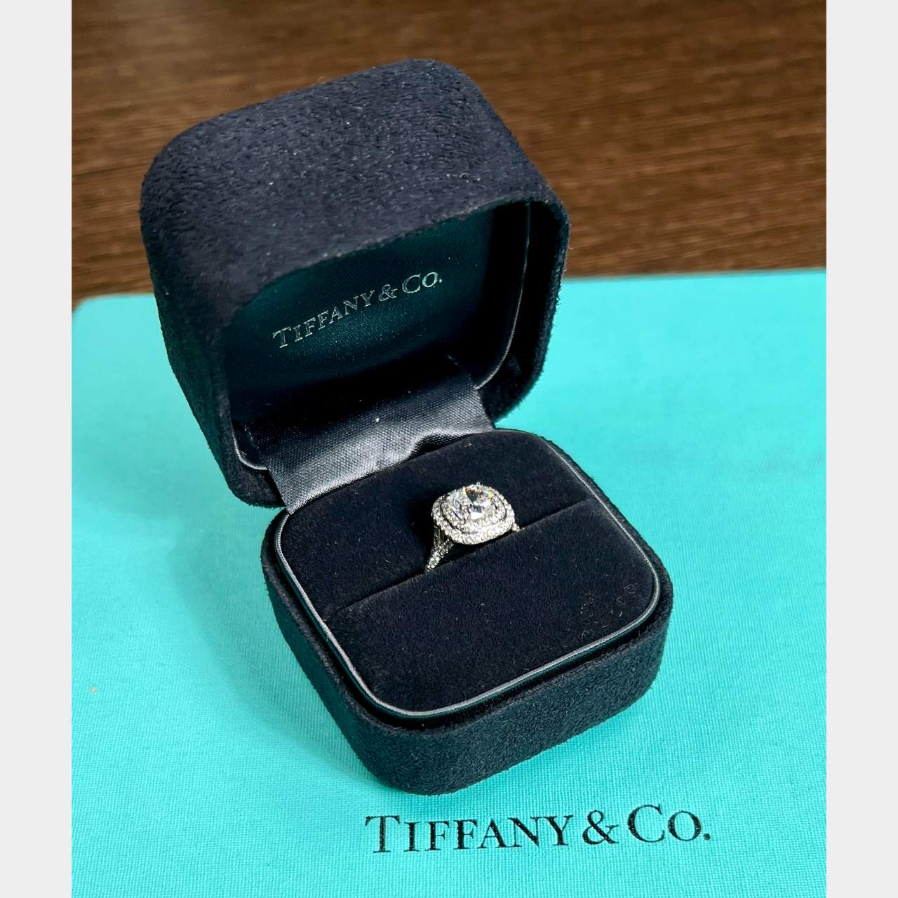 TIFFANY & CO. Certified 1.26 Ct. Diamond Ring