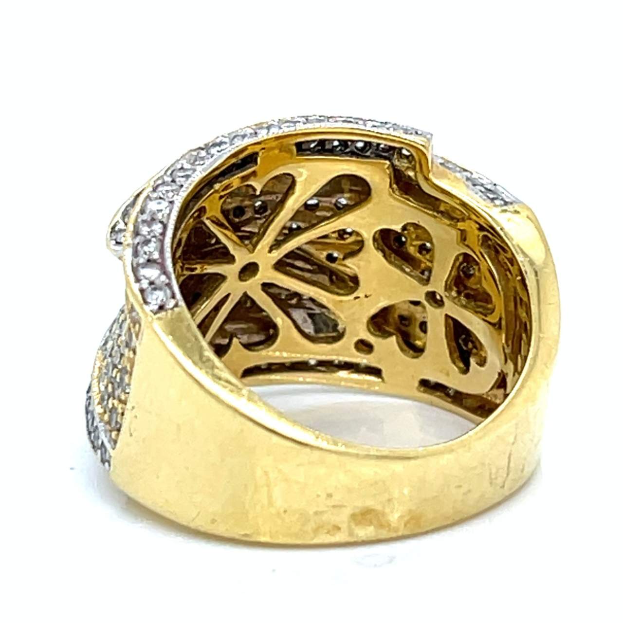 SONIA B. 18K Yellow Gold 3.00 Ct. Diamond Ring