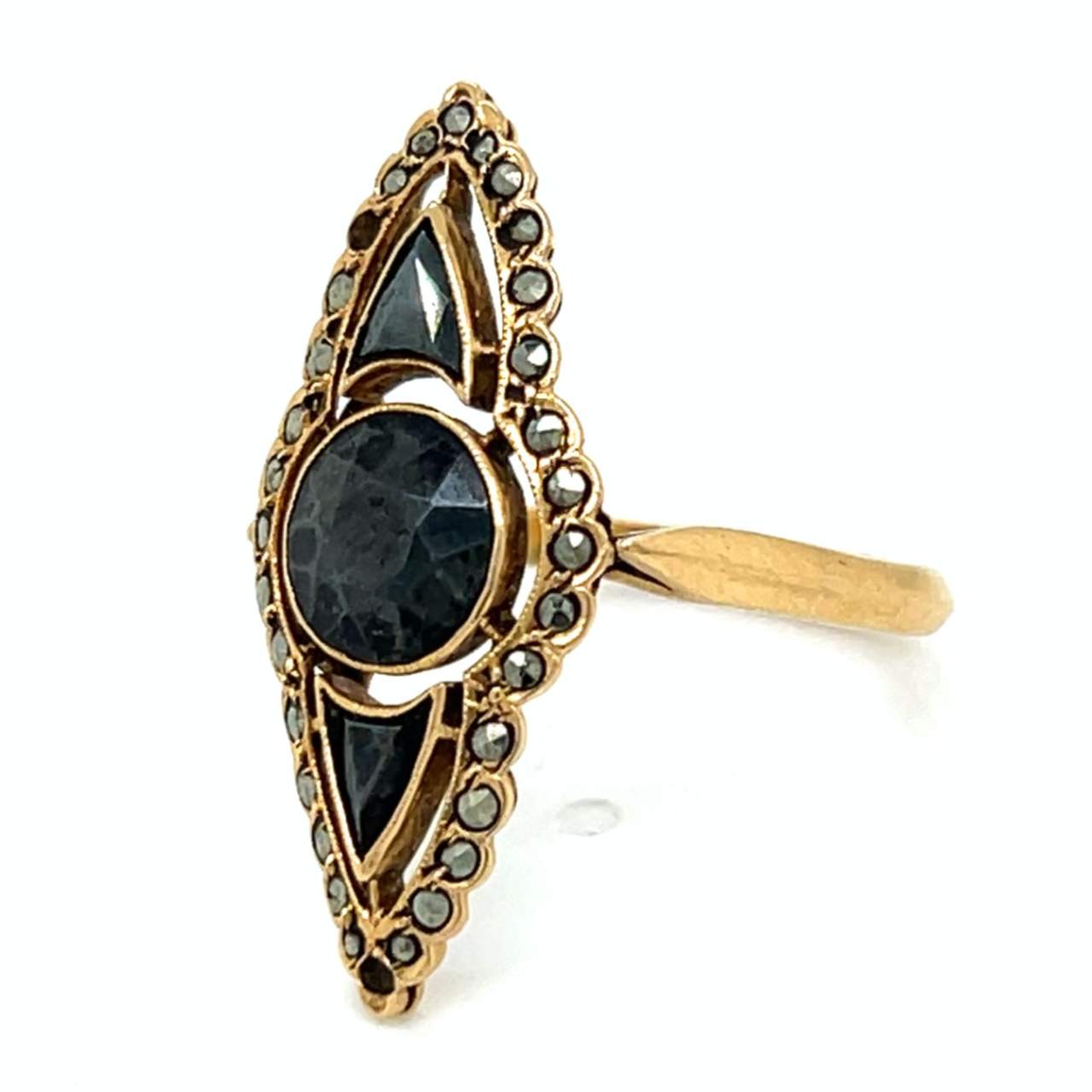 Victorian 18K Yellow Gold Ring