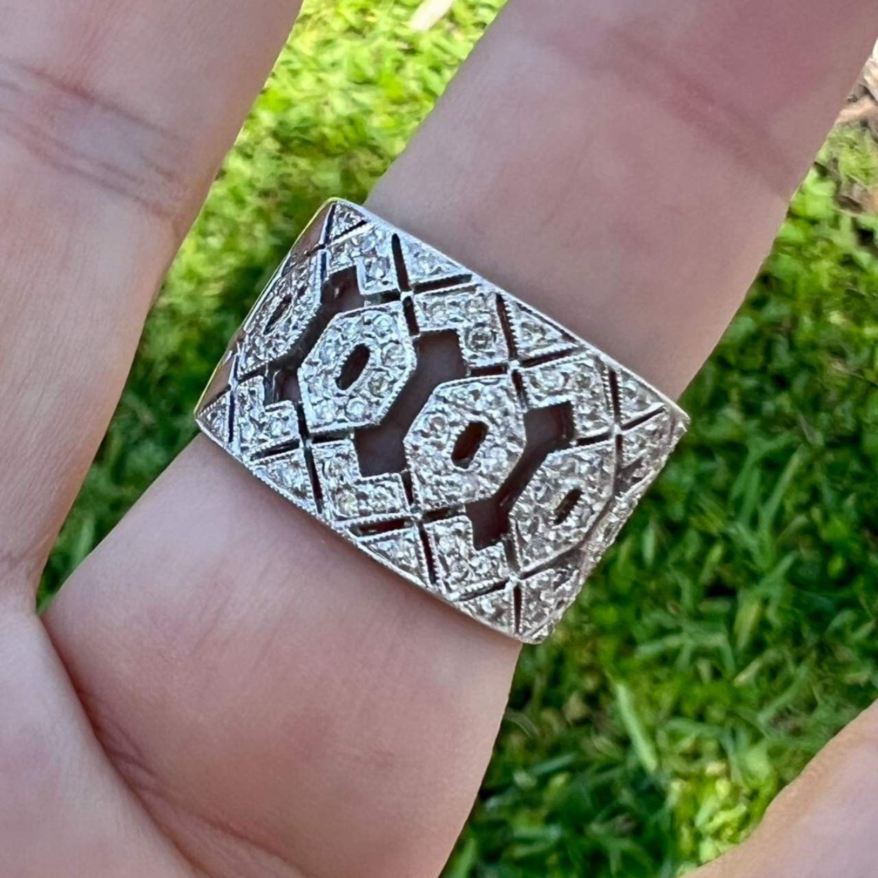 18K White Gold 1.00 Ct. Diamond Ring