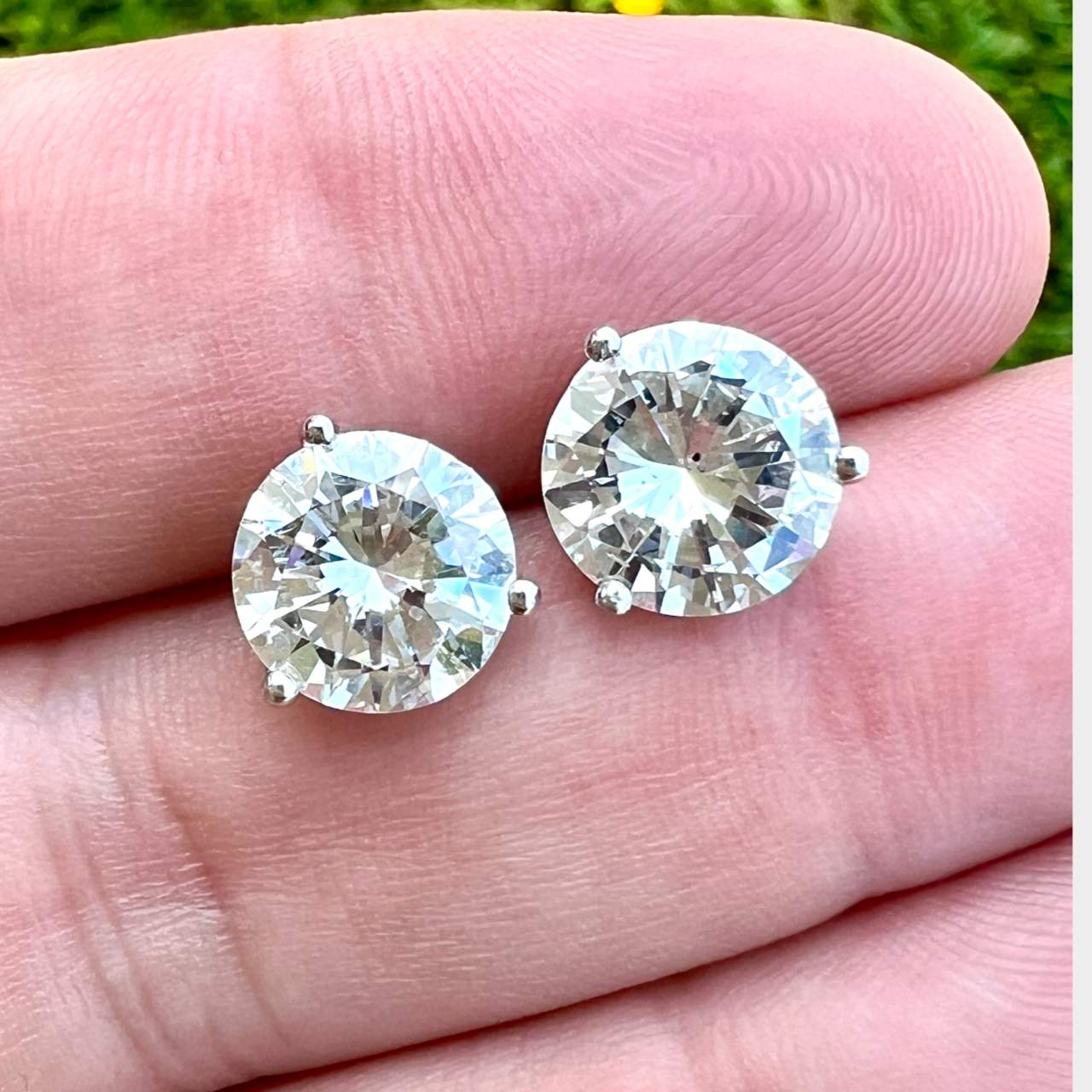 4.84 Ct. Diamond Stud Earrings