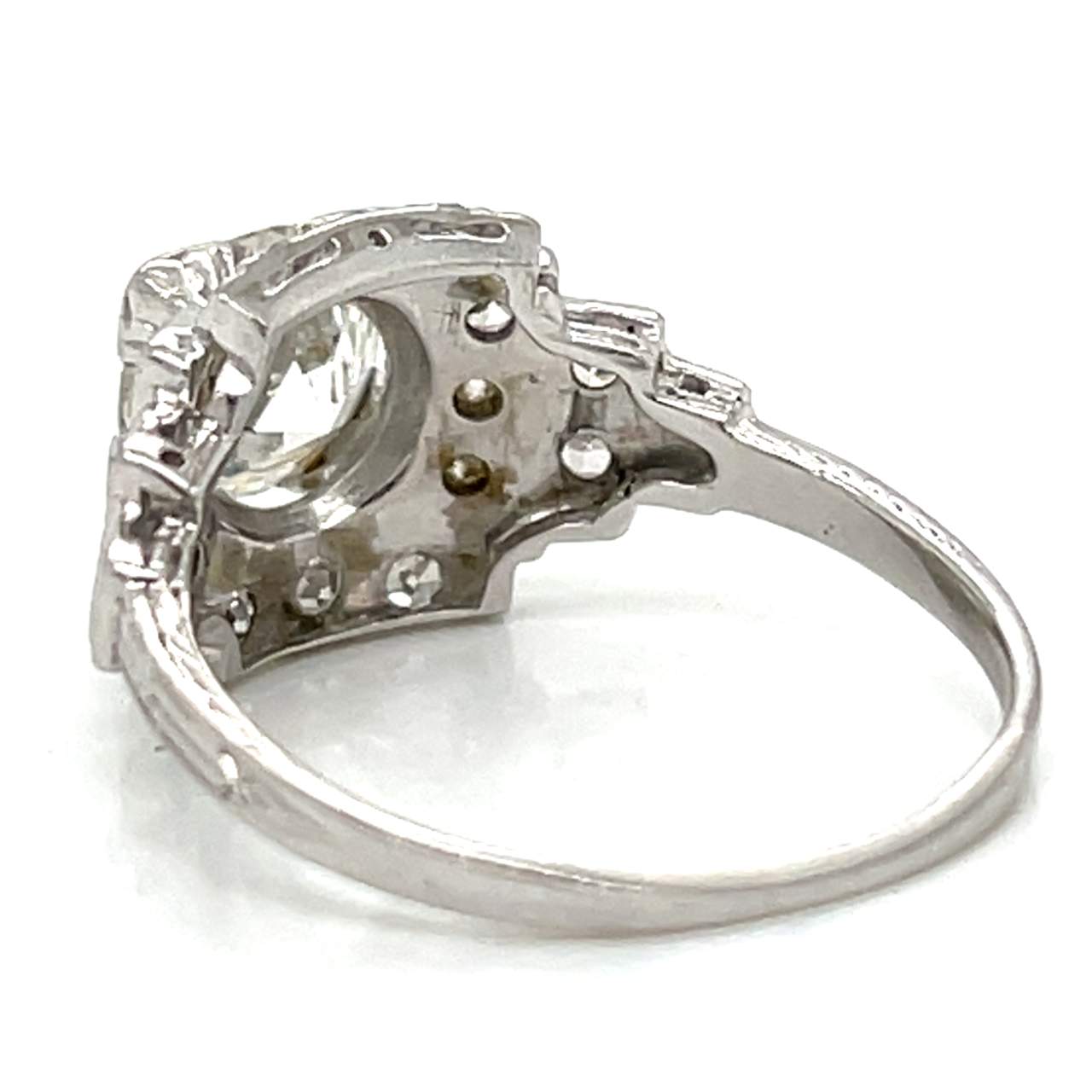 Art Deco Platinum Diamond Ring
