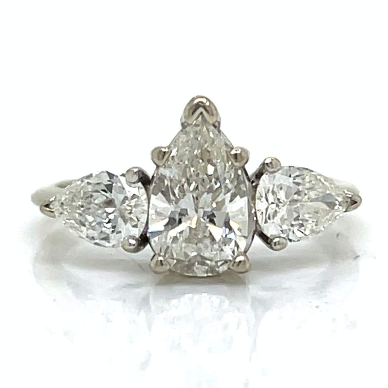 14K White Gold 1.80 Ct. Diamond Ring