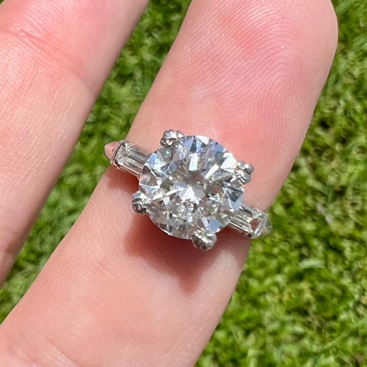 2.15 Ct. GIA Certified Diamond Engagement Ring
