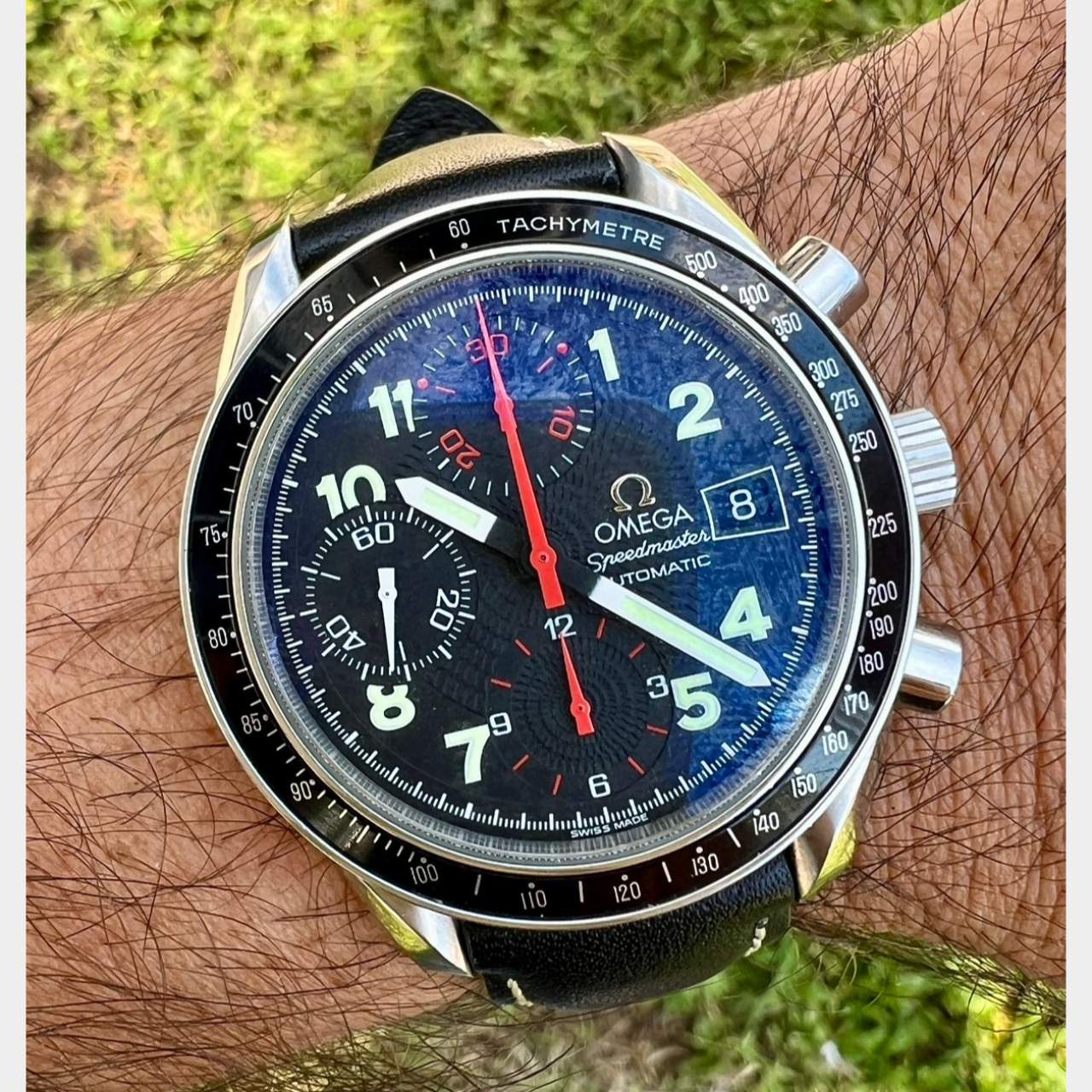 Omega Speedster Stainless Steel Chronograph w/ Box & Papers