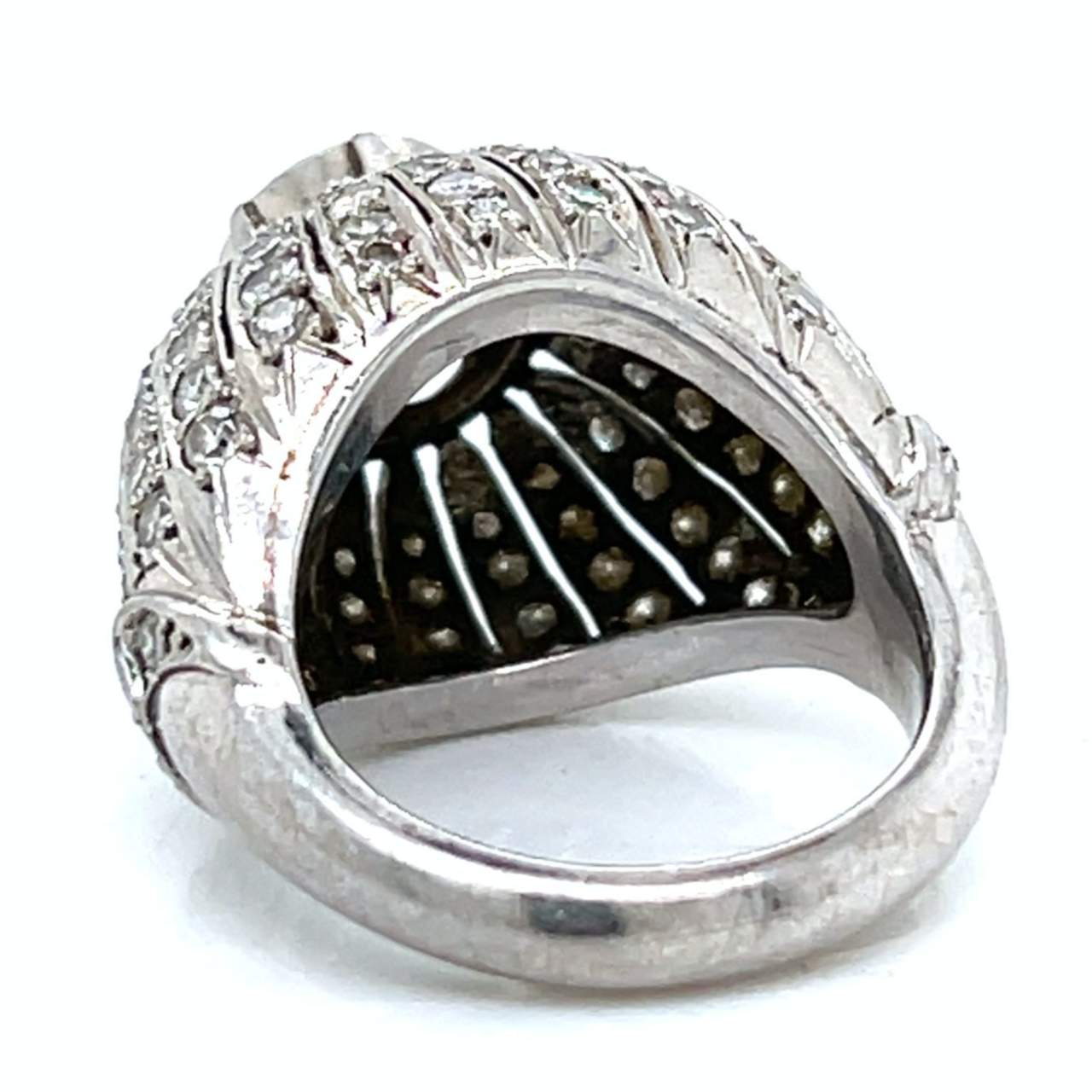 Art Deco Platinum Diamond Ring
