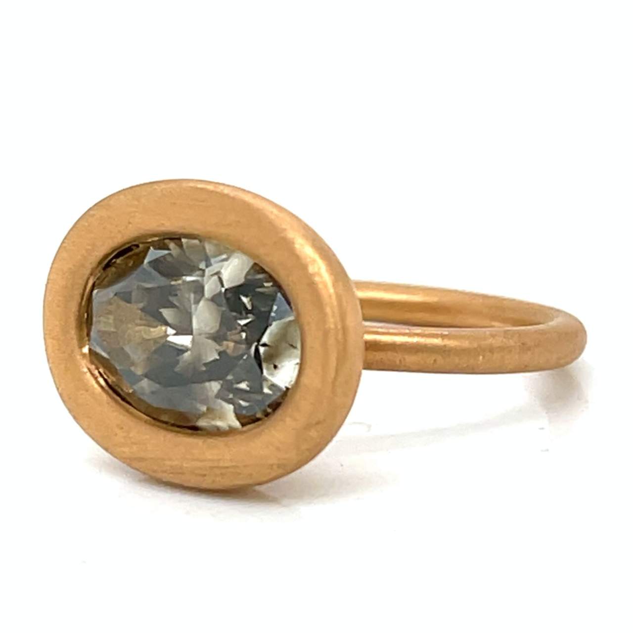 ROBERTO COIN 20K Rose Gold 4.50 Ct. Fancy Diamond Ring