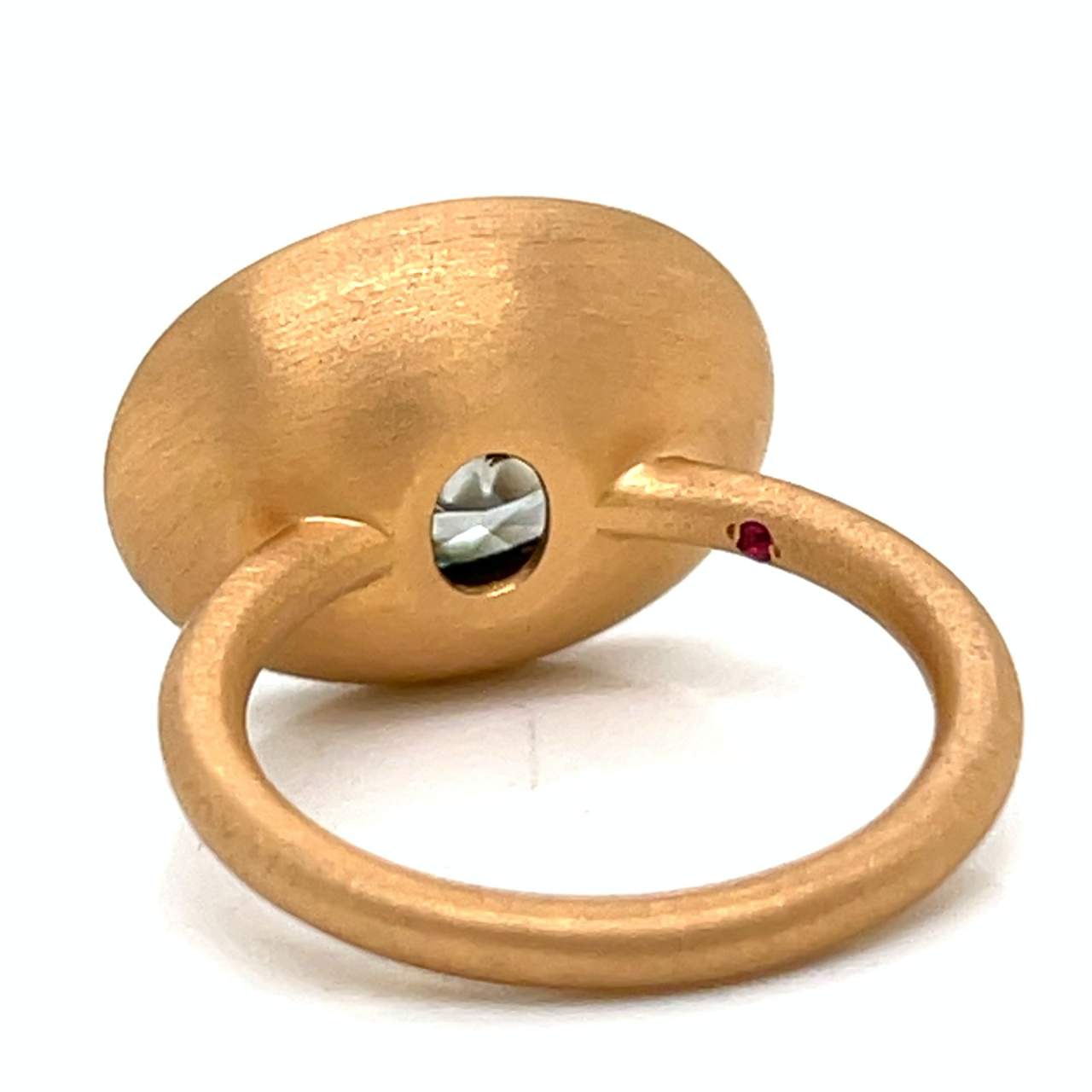 ROBERTO COIN 20K Rose Gold 4.50 Ct. Fancy Diamond Ring