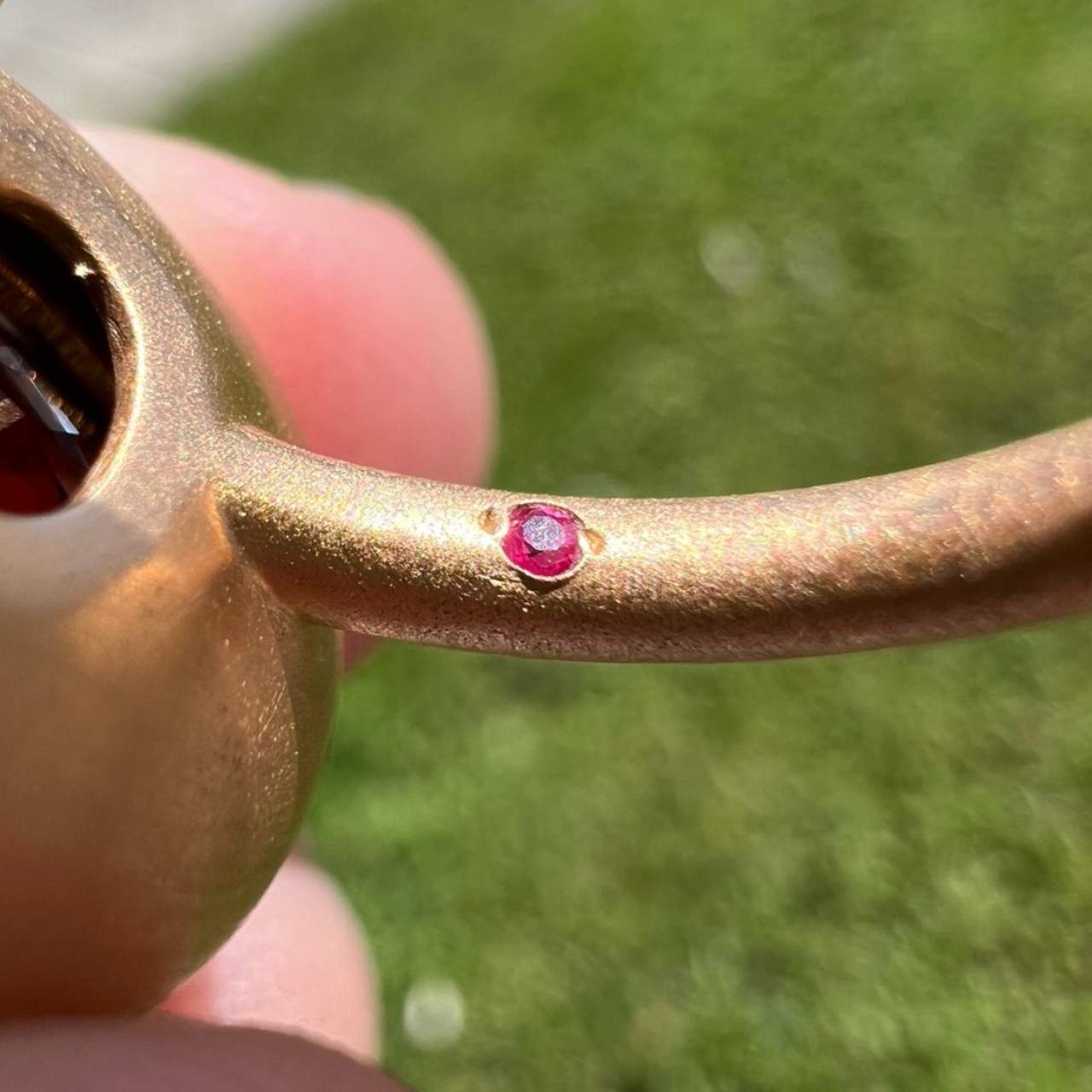 ROBERTO COIN 20K Rose Gold 4.50 Ct. Fancy Diamond Ring