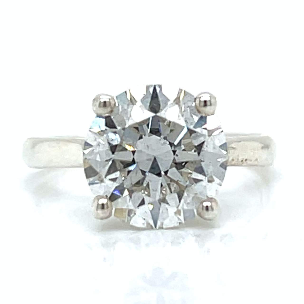 GIA CERTIFIED 4.02 Ct. Diamond Ring