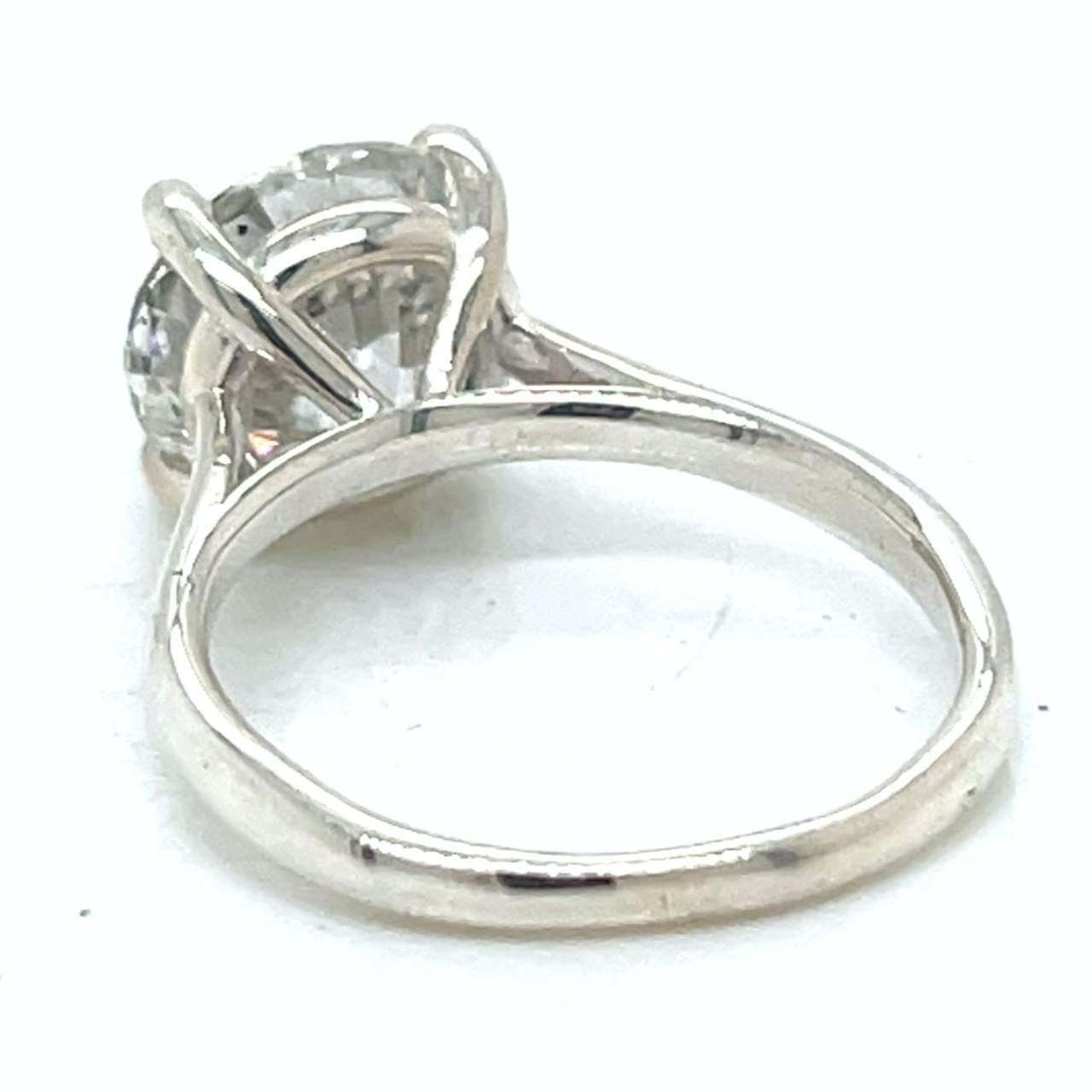 GIA CERTIFIED 4.02 Ct. Diamond Ring