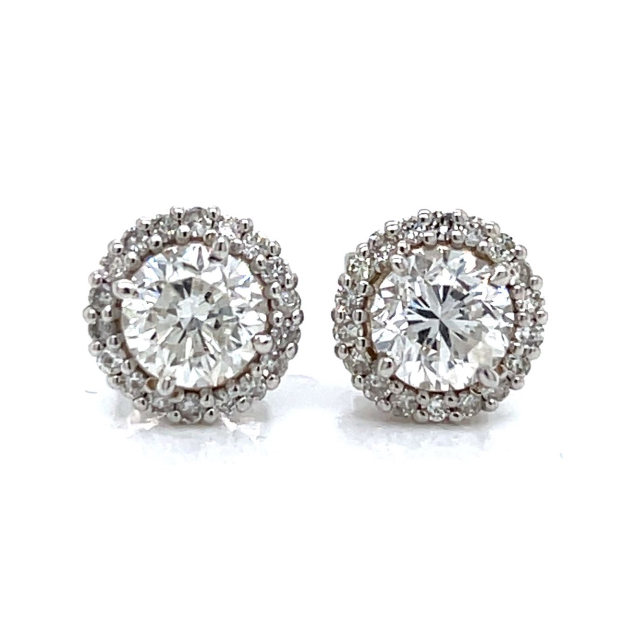 2.35 Ct. Diamond Stud Earrings