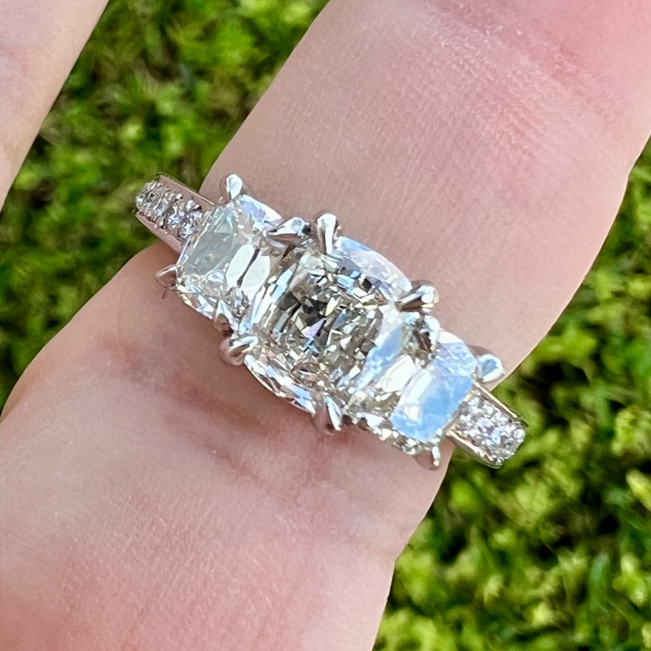 DAUSSI Platinum 2.40 Ct. Diamond Ring
