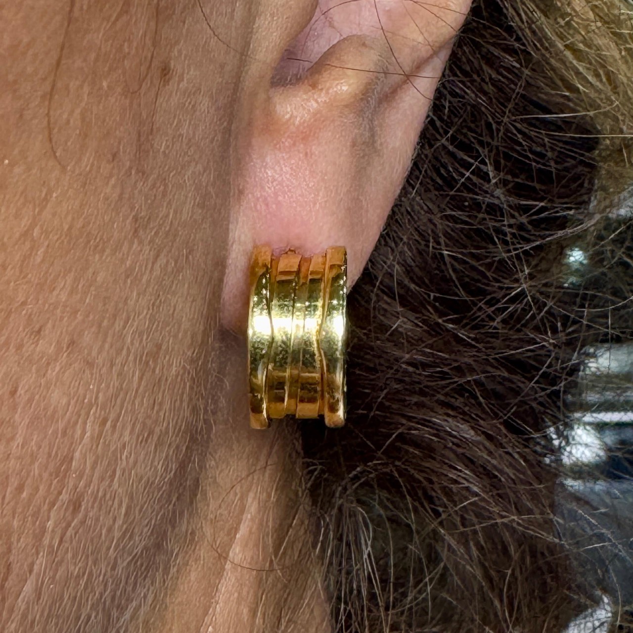 BVLGARI 18K Yellow Gold Earrings