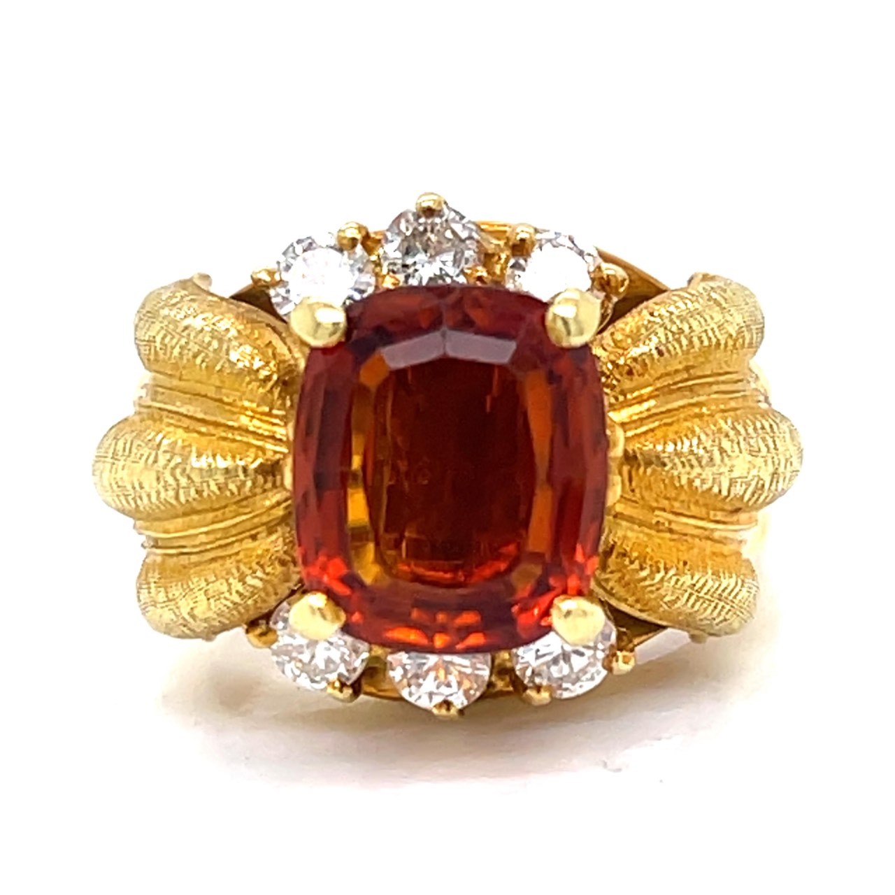 LE TRIOMPH 18K Yellow Gold Diamond Ring