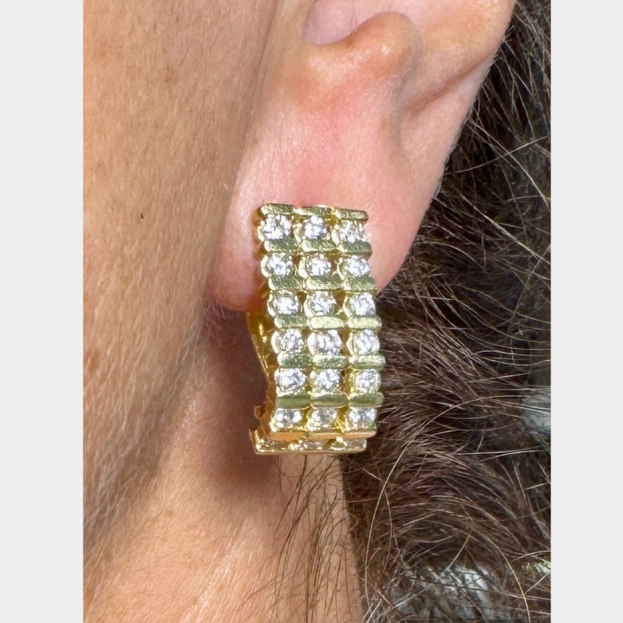 14K Yellow Gold 3.70 Ct. Diamond Earrings 14K Yellow Gold 3.70 Ct. Diamond Earrings