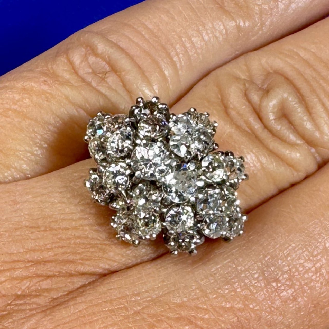 1950’s Platinum 4.00 Ct. Diamond Ring