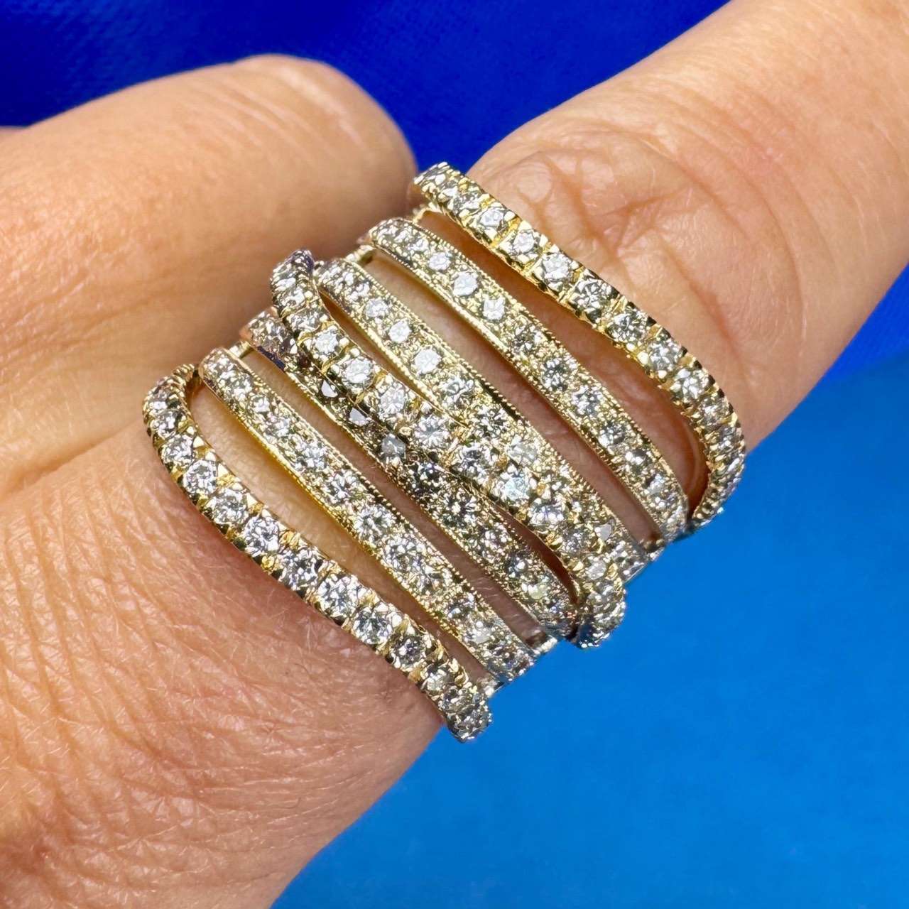 18K Yellow Gold 3.00 Ct. Diamond Ring