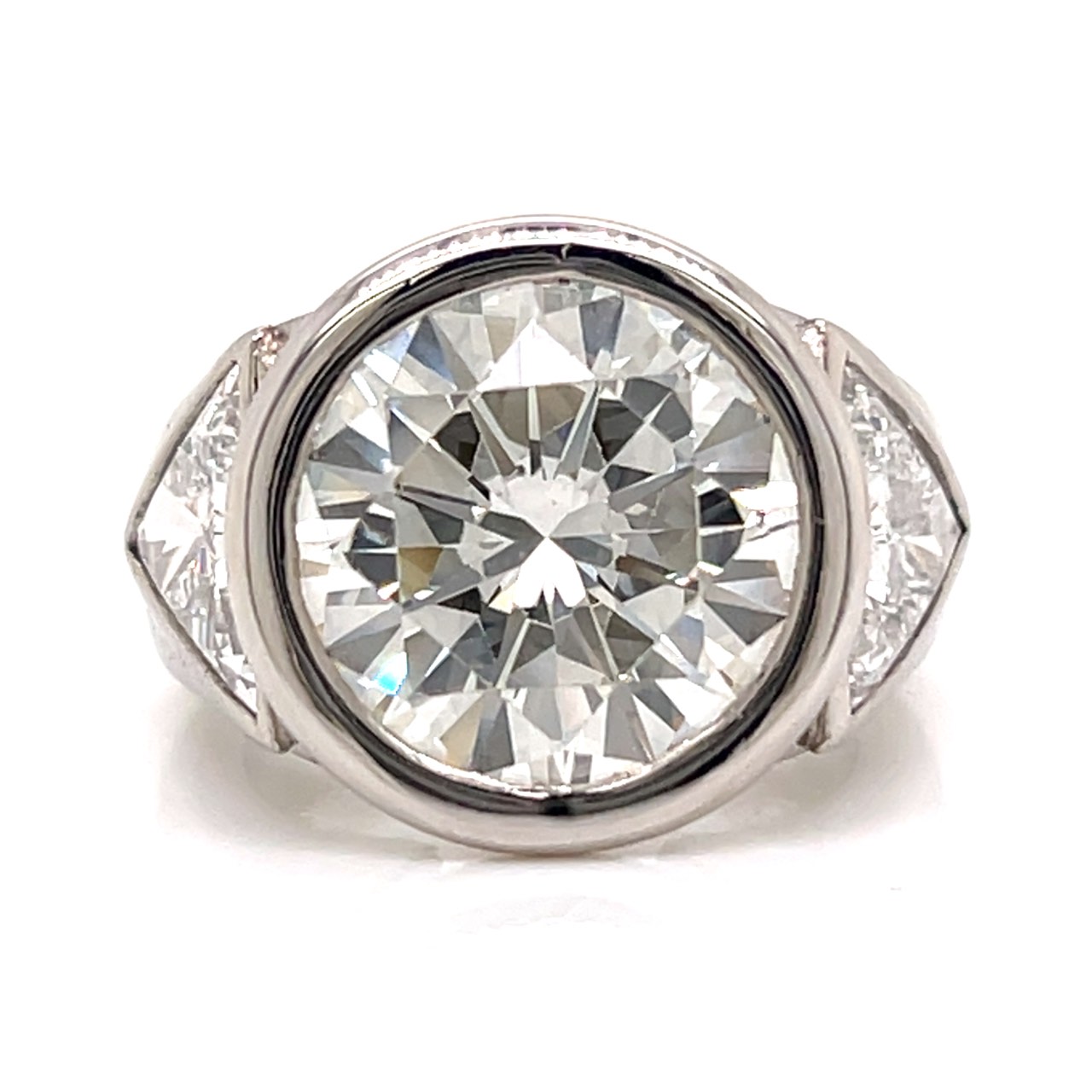 BOODLES Platinum 6.37 Ct. Diamond Ring