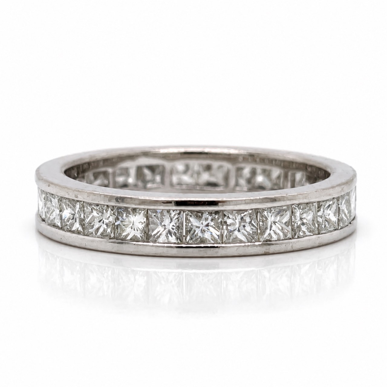 18K White Gold 2.10 Ct. Diamond Eternity Band 18K White Gold 2.10 Ct. Diamond Eternity Band