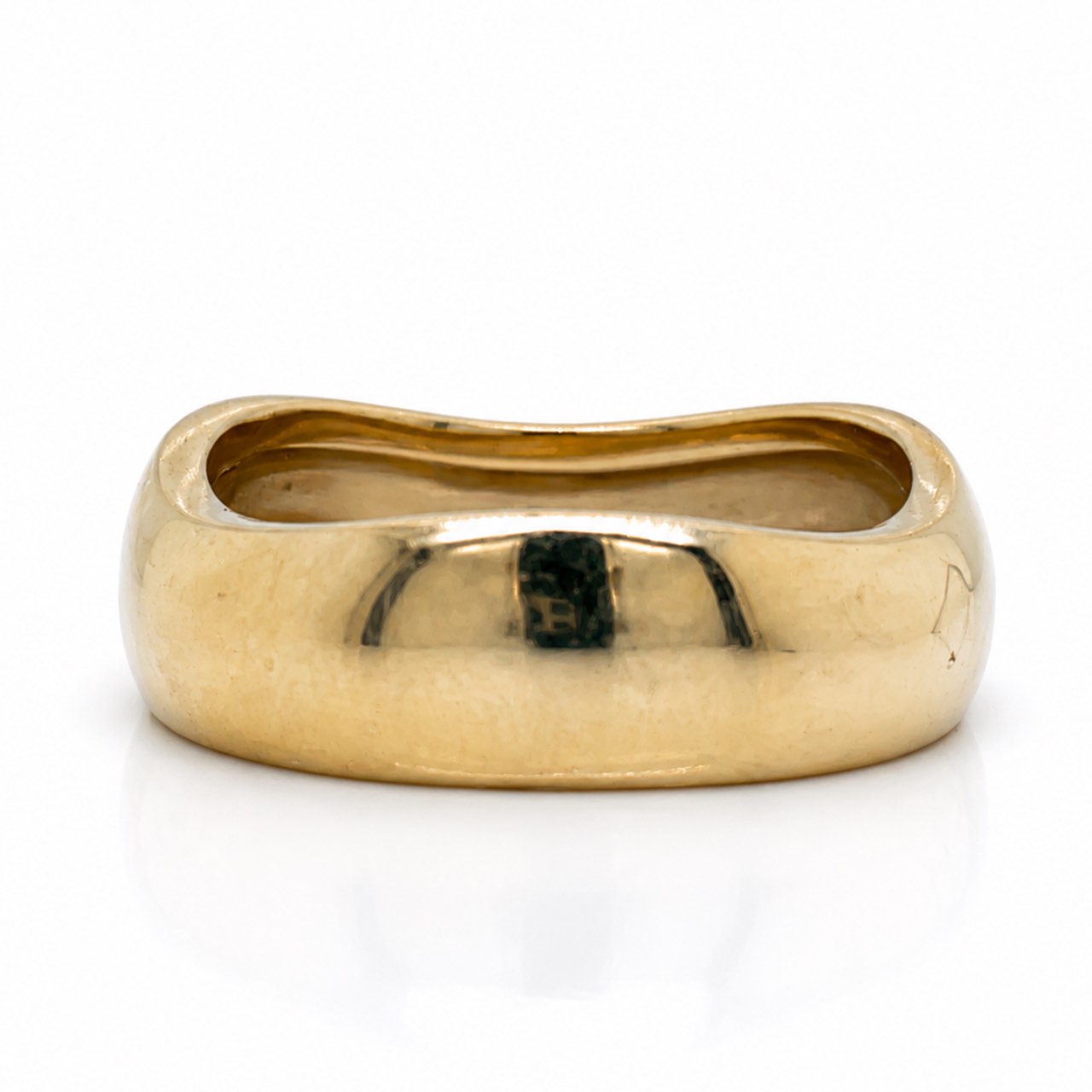 CARTIER 18K Yellow Gold Wavy Band CARTIER 18K Yellow Gold Wavy Band