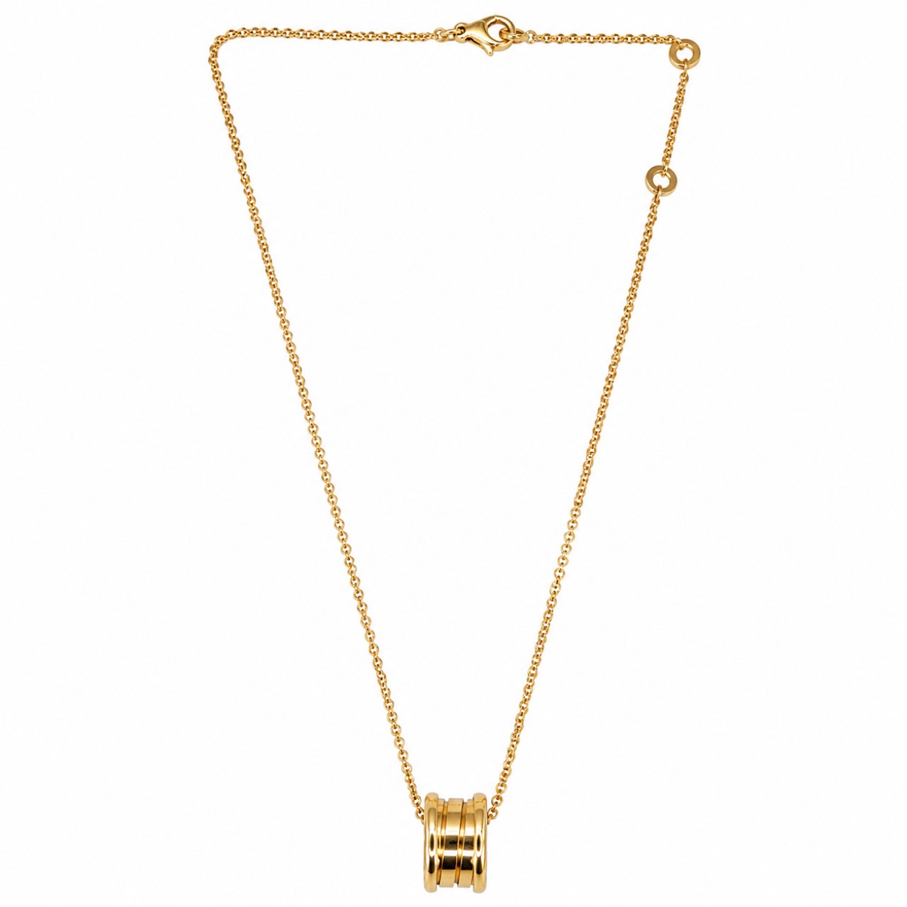 BVLGARI 18K Yellow Gold B-Zero.1 Necklace